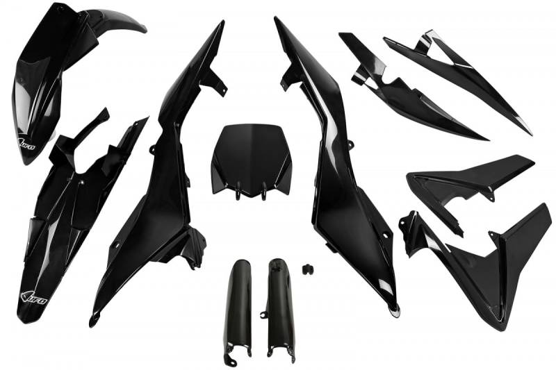 UFO PLAST full KIT SCHWARZ Husqvarna TC 449 2011-2013 von UFO PLAST SRL