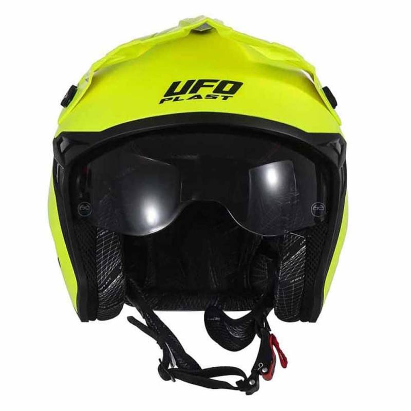 UFO PLAST SHERATAN Jet Helm Neongelb M von UFO PLAST