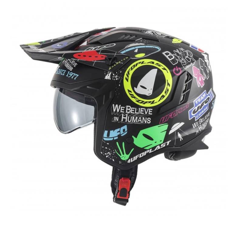 UFO PLAST SHERATAN Jet Helm UFO Graphic M von UFO PLAST