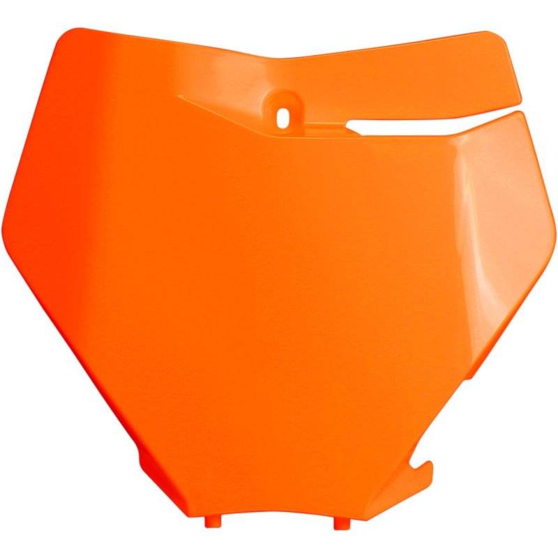 Front Number Plate Orange von UFO Plast