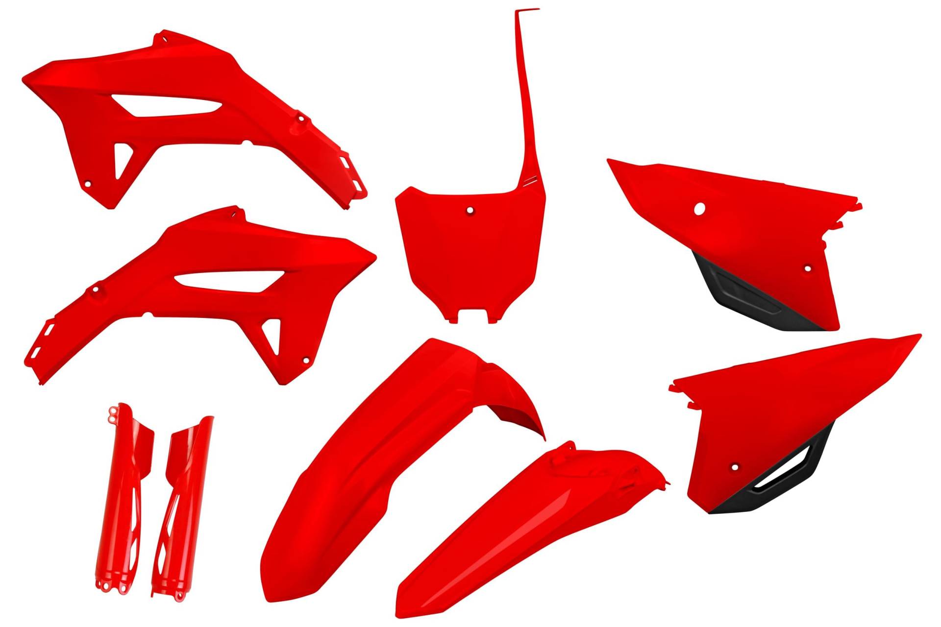 UFO Plastikkit Verkleidungssatz CRF450R 2021-2024 CRF250R 2022-2024 rot von UFO