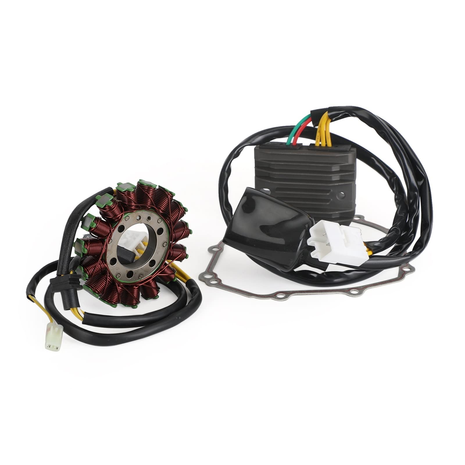 Magneto Stator+Voltage Regler Rectifier+Gasket Compatible With CBR1000RR ABS 2009 31120-MFL-D01 11321-MFL-670 Motor von UGALUNMER