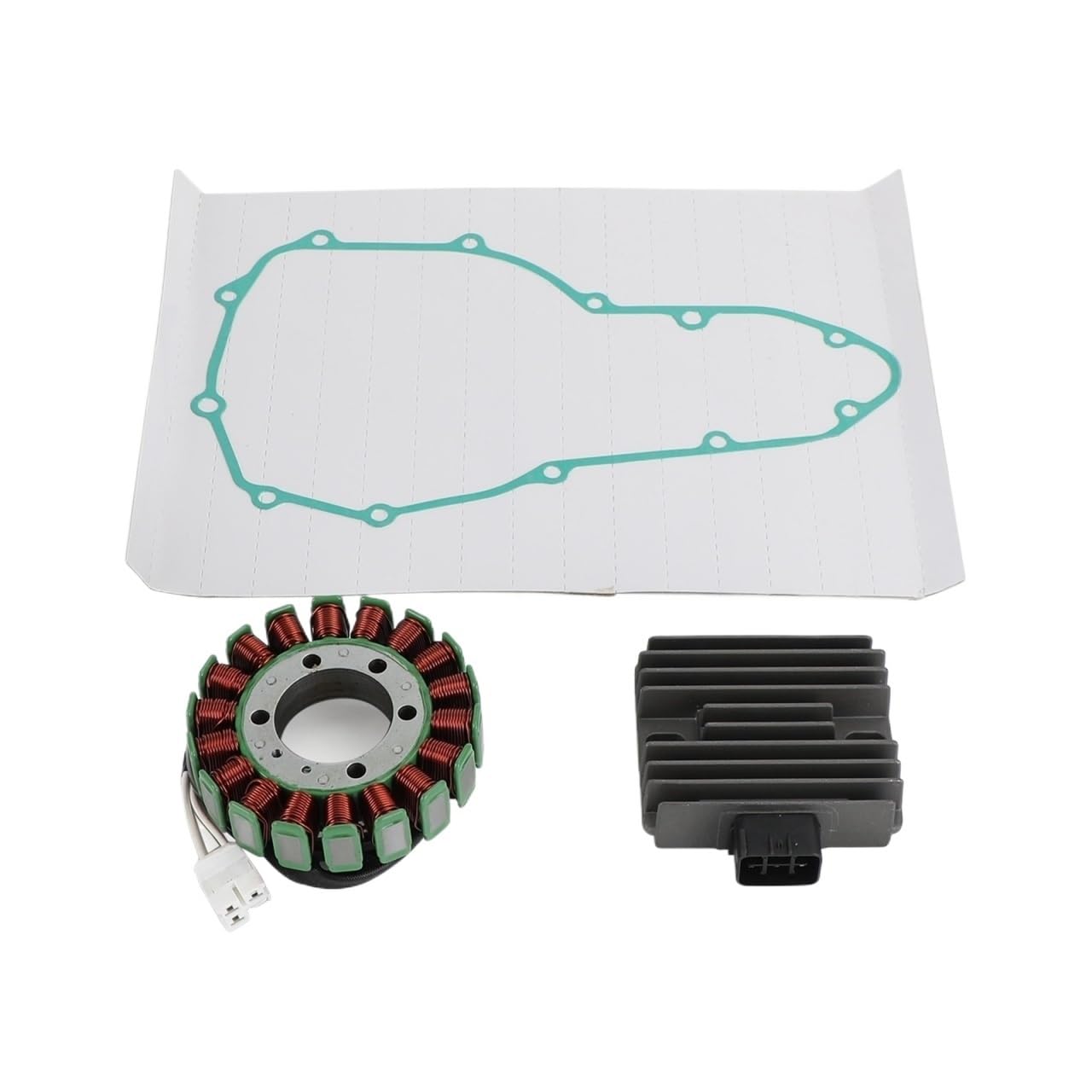 Stator+Voltage Rectifier+Gasket Compatible With Kawasaki Ninja Vulcan S 650 Versys 2012-2016 21003-0164 21066-0720 Motor Parts von UGALUNMER