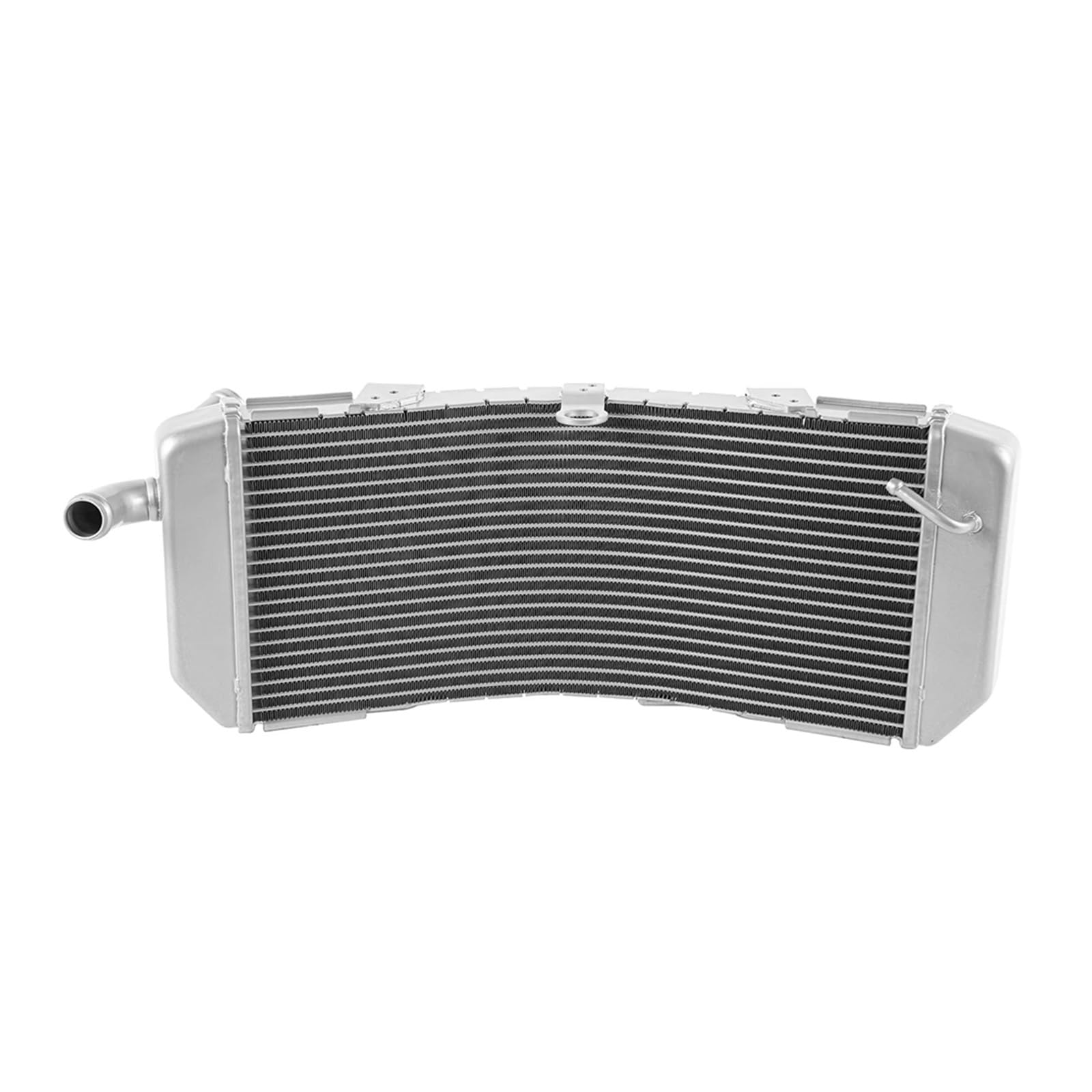 Motorkühler for TMAX T-MAX 530 2012-2016 2014 2015 Motorrad Aluminium Kühler Kühlwassertank Zubehör(Silver) von UGERRIT