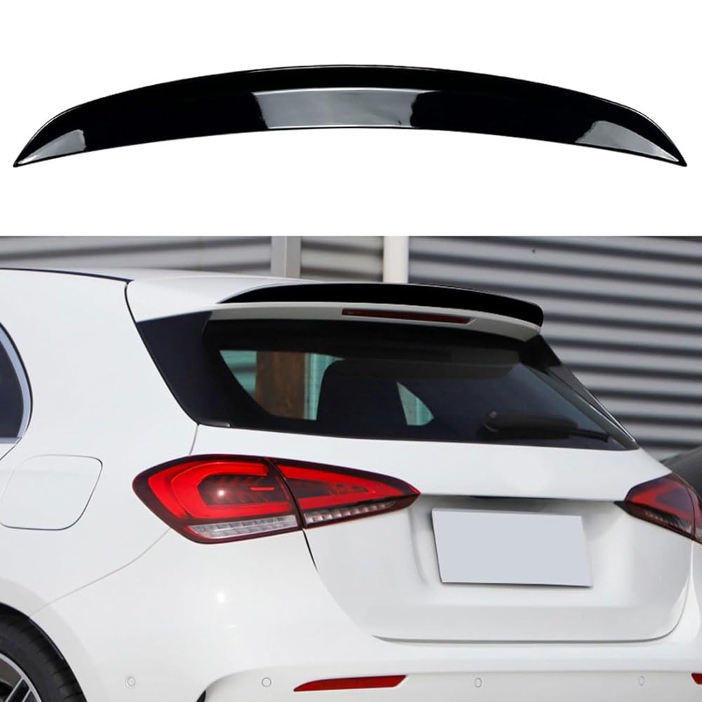 Auto Heckspoiler Für Mercedes Benz A Class W177 A160 A180 A200 A220 A250 AMG Hatchback 2018-2023, Körper Kofferraumspoiler Autodach Spoiler Lippe Streifen Kreativer HeckflüGel Winglet Dekoration von UGIUTLVY