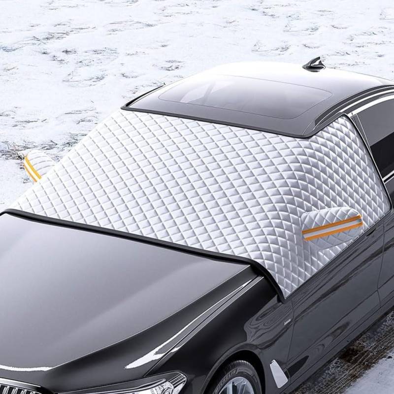 Eisschutzfolien Frontscheiben Für Mitsubishi Eclipse 2001-2012, Auto Scheibenabdeckung Windschutzscheibe Frost Sonnenschutz Frontscheibe Faltbar Frostschutz,M von UGIUTLVY