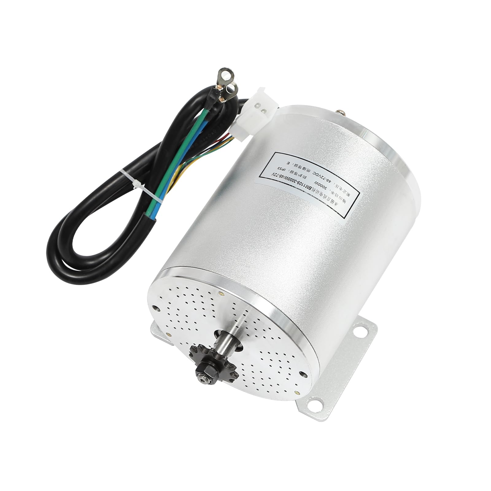 48V 1500W Bürstenloser Motor Kit Hohe Sicherheit Bürstenloser Gleichstrommotor Multifunktions-Controller Eine Elektronische Bremse, für Elektrische Motorräder, Beach Bikes von UHDUIG