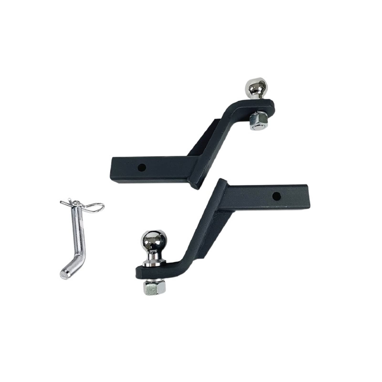 Anhängerkupplung, Anhänger 6inch Drop Wheelbar Tow Bar Ball Mount Zunge Hitch Trailer Auto Rv. Accessoires von Bootsteilen.,Für Wohnwagen Schwere(with 2inch Ball) von UHEAL