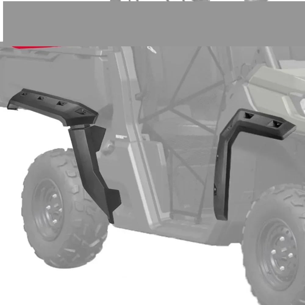 Schlamm-Kotflügelverbreiterungen Kompatibel mit UTV, kompatibel mit HD5 HD7 HD8 HD9 HD10 Max-Modellen 715006821 715002424 715006822 von UHJFDX