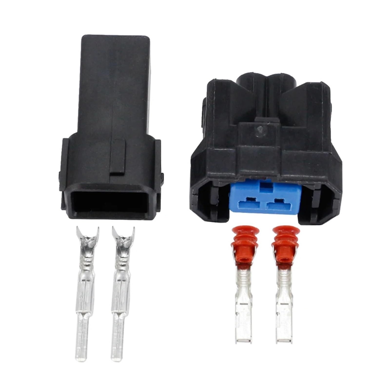 2-poliger, weiblicher und männlicher, versiegelter Autostecker for NH1-Injektor-Autostecker mit Anschluss DJ70222-2.2-11/21(10 Sets) von UHNYTRV