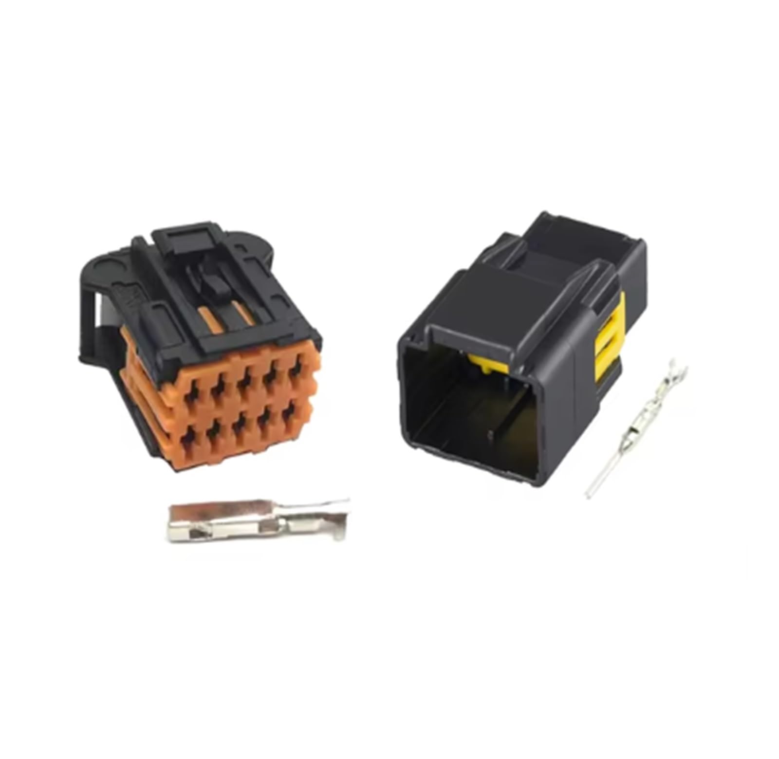 UHNYTRV 1/10 Pin/Weg 1,5mm Buchse Anwendbar Auf 206 Seite Spiegel Kunststoff Auto Elektrischen Draht Stecker Stecker 98816-1011 98823-1011(Male female) von UHNYTRV