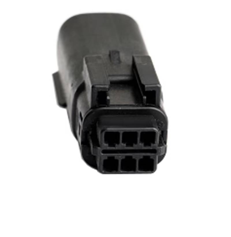 UHNYTRV 1/2/5/10/20 Sets 5 6 Pin Molex Automotive Verkabelung Stecker Buchse Männlich Weiblich Wasserdicht Schwarz anschlüsse Anwendbar Auf 33472-0606(6p male,10 SETS_6P) von UHNYTRV