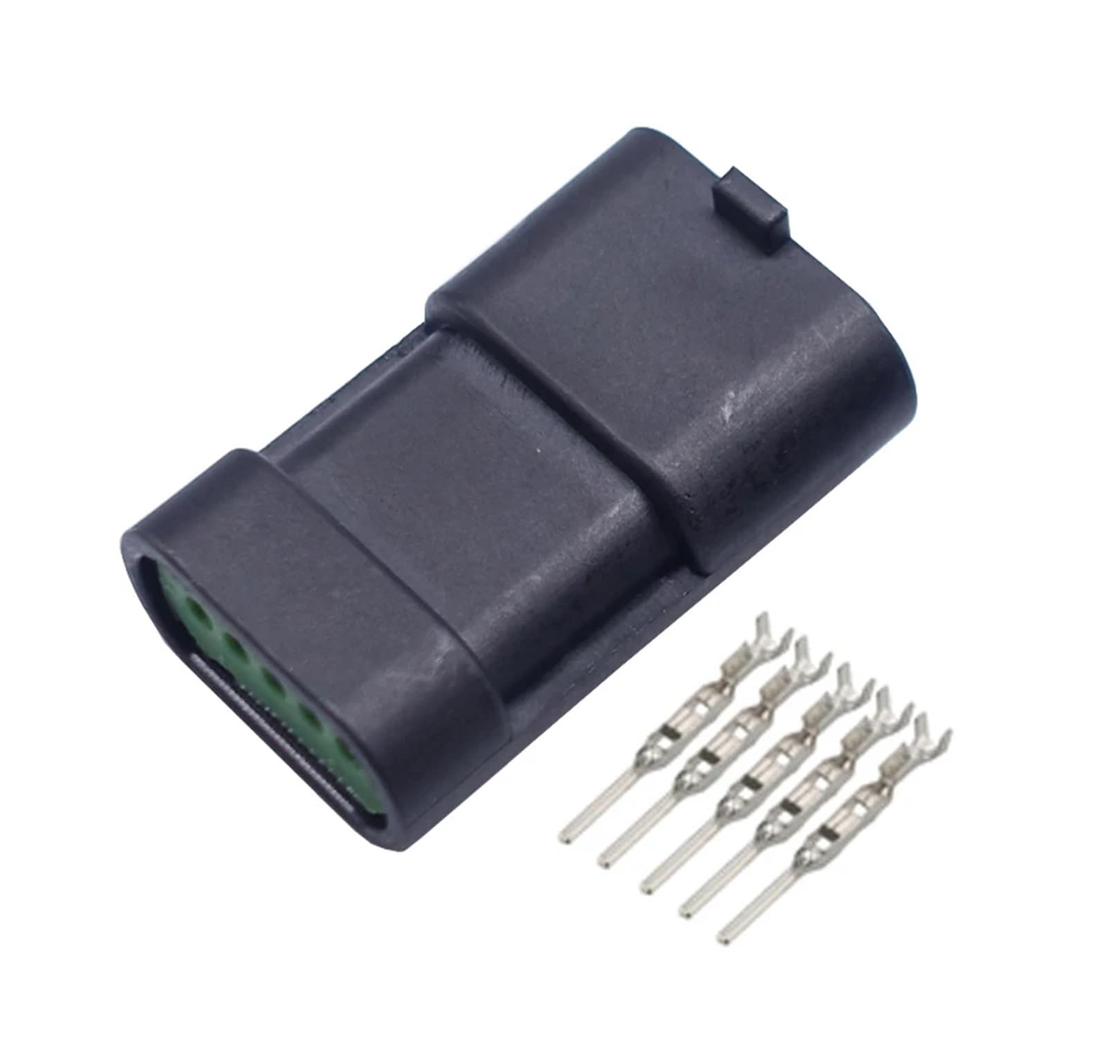 UHNYTRV 1/5/10/20/50 Sets 5 Pin 12162825 GM LS2 Zündspulen Verkabelungsstecker Automotive Elektrische Buchse Schwarzer Stecker H2377-5P(1 SET_5P) von UHNYTRV