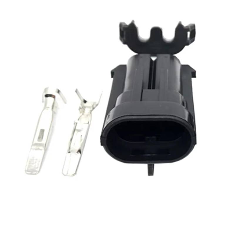 UHNYTRV 1/5/10 Sätze 2-poliger Shell Metri-Pack 480-Autostecker 112052613 Anwendbar auf Kabelbaum-Hochstrom-Plug-In 12065863(2p male,10 sets) von UHNYTRV