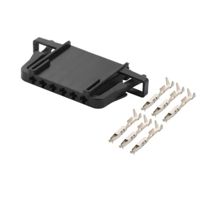 UHNYTRV 1/5/10 Sätze 6-poliger 1,5-mm-Kfz-Verkabelungsstecker, anwendbar auf den elektronischen Beschleunigeranschluss 3B0972706(6p female,1 SET_6P) von UHNYTRV