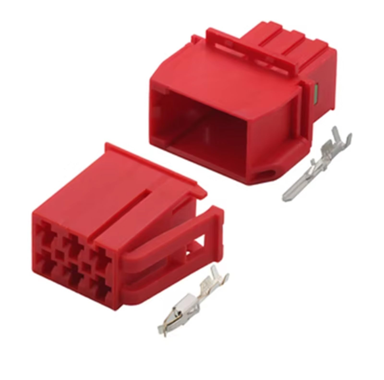 UHNYTRV 1/5/10 Sets 6 Pin Automotive Stecker Gelb Rot Männlich Weiblich Verdrahtung Stecker DJ70610A-2.8-11 DJ70610A-2.8-21 mit Terminal(Rosso,10 sets) von UHNYTRV