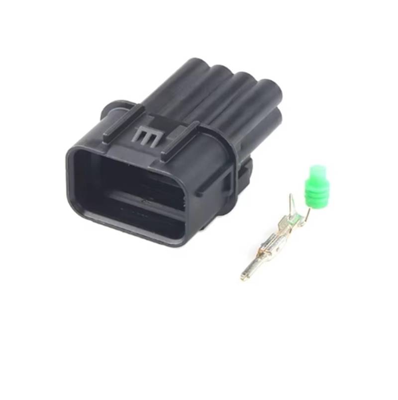 UHNYTRV 1/5/10 Sets 8 Pin Wasserdicht Smartlock LED Scheinwerfer Lautsprecher Stecker Motor Kabelbaum Männlich Weiblich Stecker 6189-7423 6181-6850(Male,1 SET_8P) von UHNYTRV