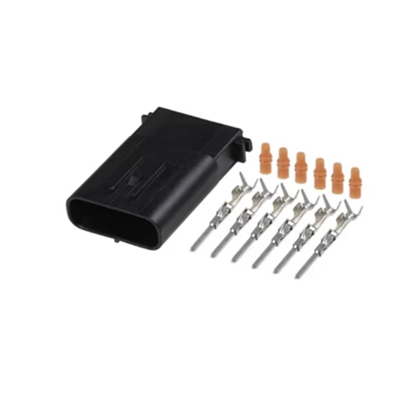 UHNYTRV 1/5/10Sets 6 Pin Sensor 6189-1083 TS Wasserdichter 025 Gaspedalanschluss(6p male,10 sets) von UHNYTRV