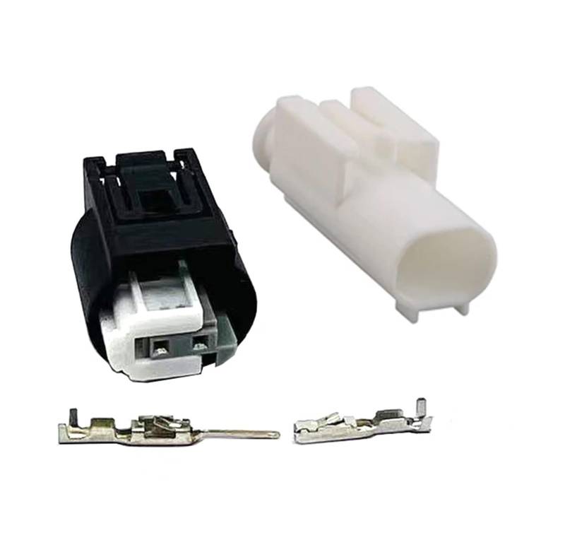 UHNYTRV 1/5 Sets 2 Pin 1718555-1 Auto Wasserdicht Männlich Weiblich Stecker Auto Außen Temperatur Sensor Abs Rad Geschwindigkeit Stecker(2p male female,1 set) von UHNYTRV