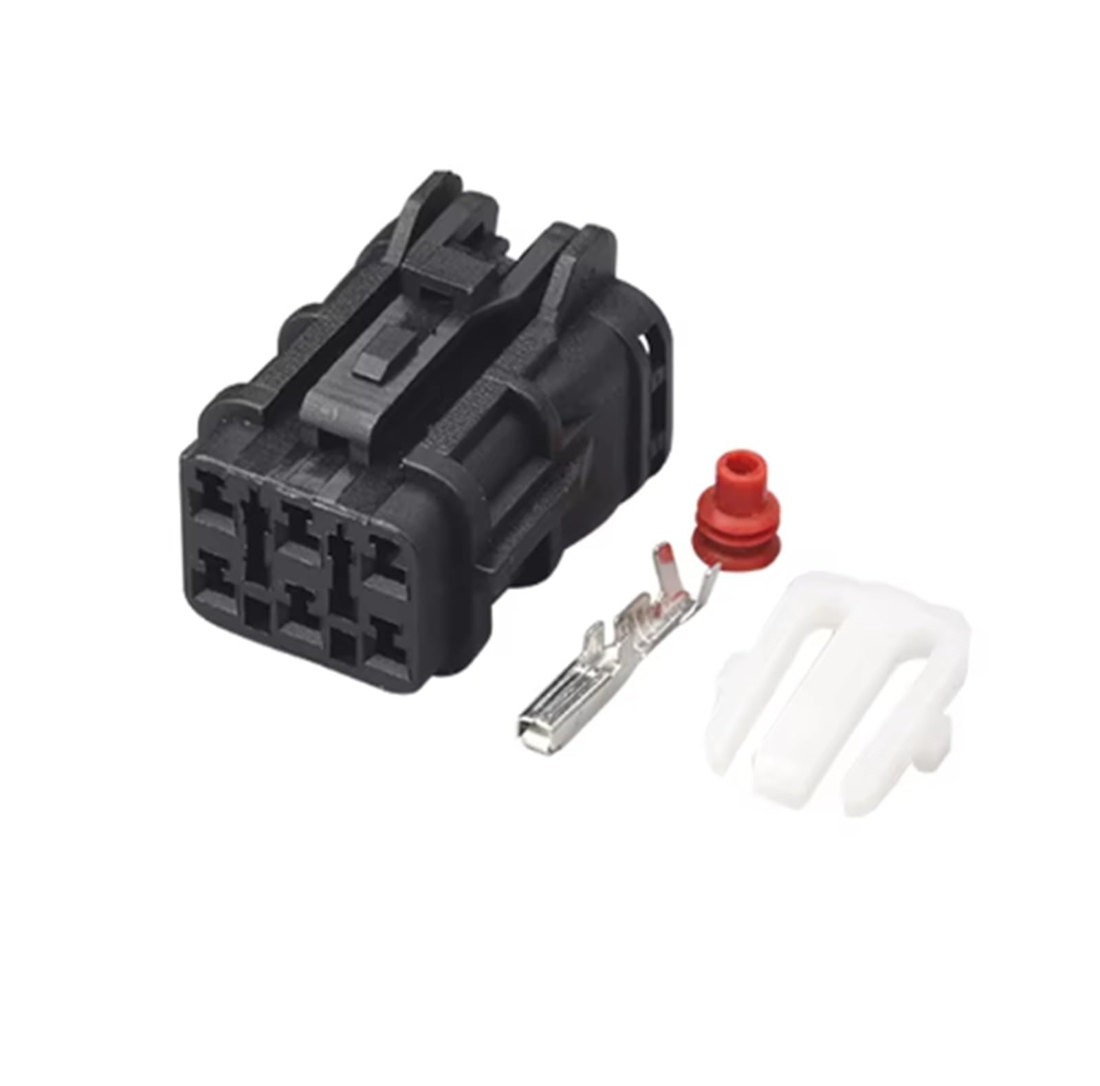 UHNYTRV 1/5Sets 6 Pin 7123-7464-40 7222-7464-40 Wasserdicht Schwarz Verdrahtung Stecker Automotive Elektrische Kabel Männlich weibliche Anschlüsse(Bianco,1 set) von UHNYTRV