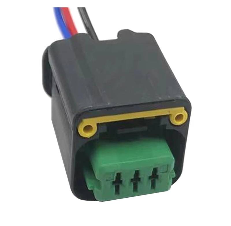 UHNYTRV 1 Satz 3-poliger FCI-Auto-Kurbelwellensensor-Stecker 1801179-1 1801179 wasserdichter elektronischer Stecker mit 15 cm Kabel(3p female C,10 sets) von UHNYTRV