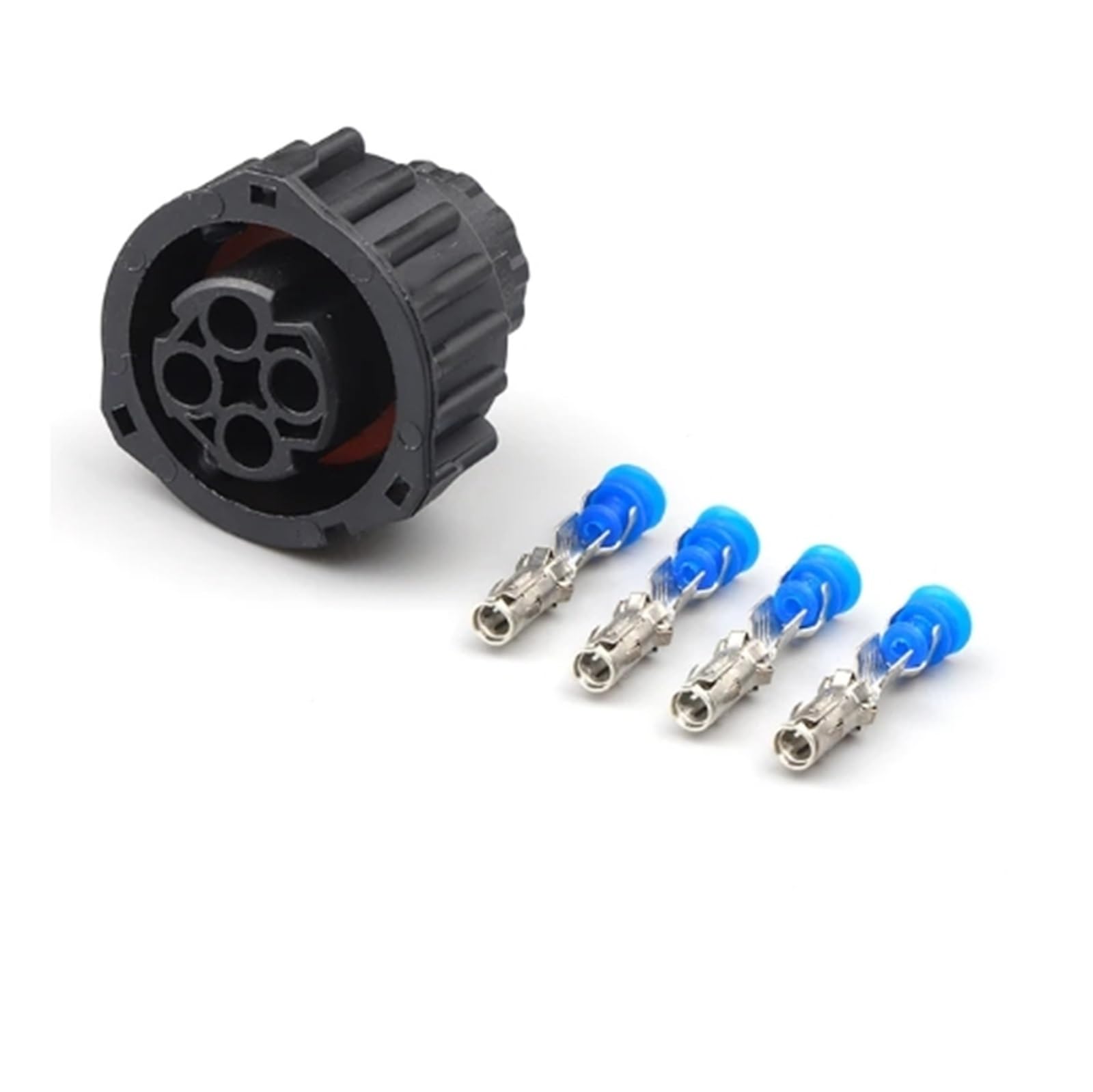 UHNYTRV 1 Satz 4-poliger runder HOWO A7-Stecker/Kilometerzähler und Geschwindigkeitssensor, Autoversiegelter Stecker, männlich, weiblich, 1-967402-1, 1-967325-1(Follow me cheaper-01,1 set) von UHNYTRV