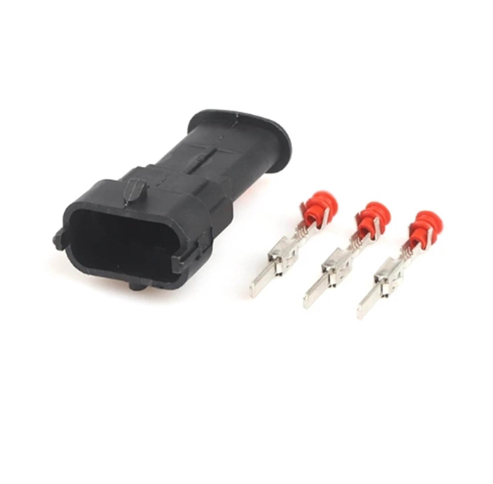 UHNYTRV 1 Set 3 Pin 3,5 Mm Wasserdicht Automotive Sensor Stecker Auto Kraftstoff Druck Weiblich Männlich Stecker / 1928403110 1928404073(Follow me cheaper,1 Set) von UHNYTRV