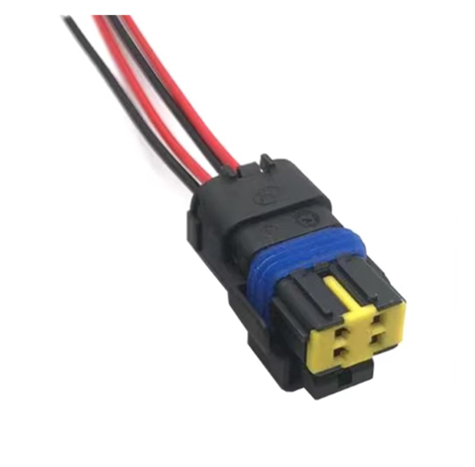 UHNYTRV 1 Stück 4-poliger PL042S0049 Auto-Benzinpumpenstecker, wasserdicht, elektrischer Stecker mit Zopf(4p female B) von UHNYTRV