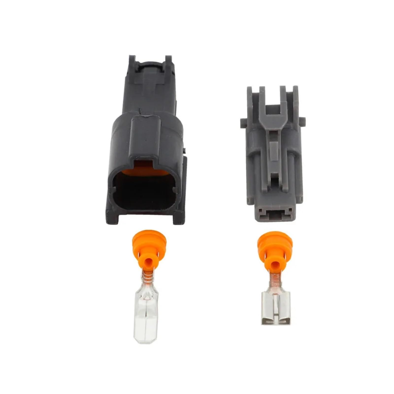 UHNYTRV 1-poliger wasserdichter Auto-Kabelbaum-Stecker und -Buchse mit Anschluss DJ7011Y-6.3-11/21, 7222-6214-40 und 7123-6214-40(10 Sets) von UHNYTRV