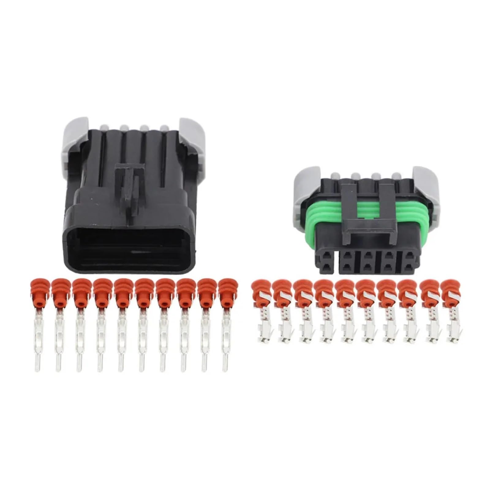 UHNYTRV 10 Pin 1,5 Serie Automotive Wasserdichten Stecker Mit Terminal DJ7101Y-1,5-11/21 10P(Male and Female Plug) von UHNYTRV