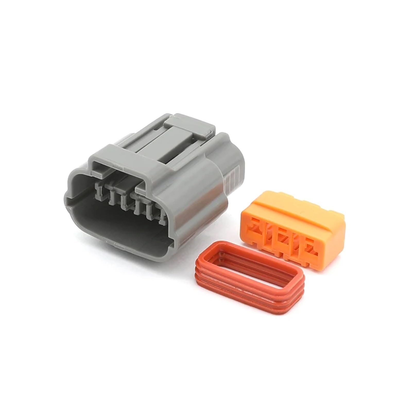 UHNYTRV 1Set 6195-0009 Buchse 3Pin Nebel Licht Stecker Auto Wasserdichte Stecker Sensor Stecker Zusätzliche Terminal Und Dichtung(Terminal) von UHNYTRV