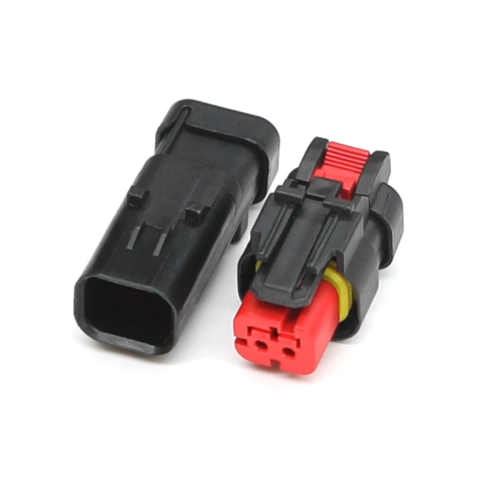 UHNYTRV 1set 776428-1 AMP 2Pin Automobilstecker AMPSEAL16 Serie Wasserdichte versiegelte Verkabelung männlicher weiblicher Stecker zusätzliche Terminals (Set) von UHNYTRV