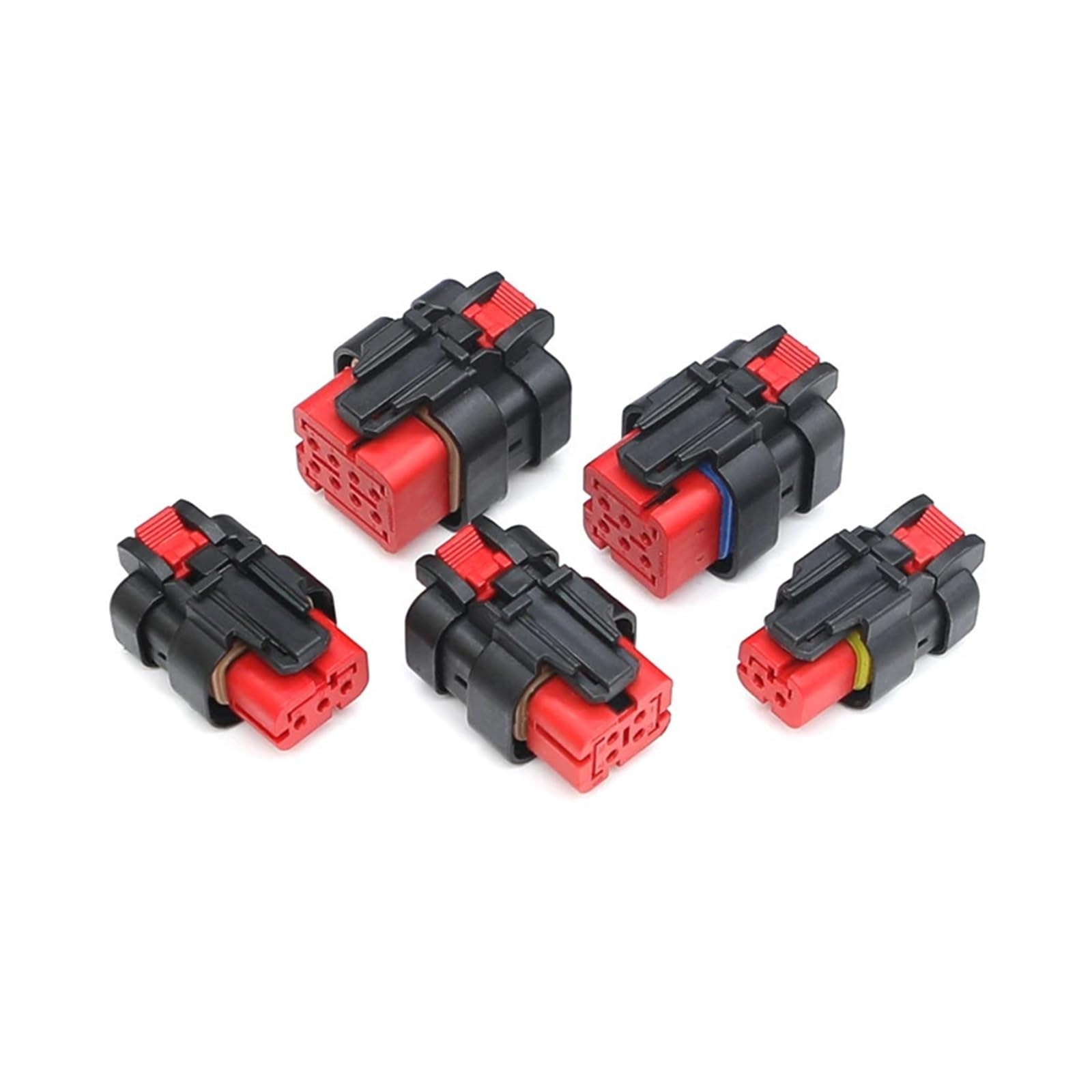 UHNYTRV 1set 776429-2 AMP 3Pin Automotive Stecker AMPSEAL16 Serie Wasserdicht Versiegelt Harness Männlich Weiblich Stecker Zusätzliche Terminals(776429-3) von UHNYTRV