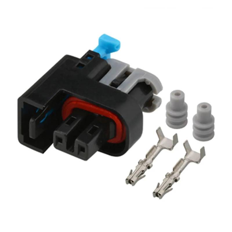 UHNYTRV 2 Pin 15326181 Öldüsenstecker, Kraftstoffsprühdüsenstecker, wasserdichter Autostecker(Female,20 Sets) von UHNYTRV