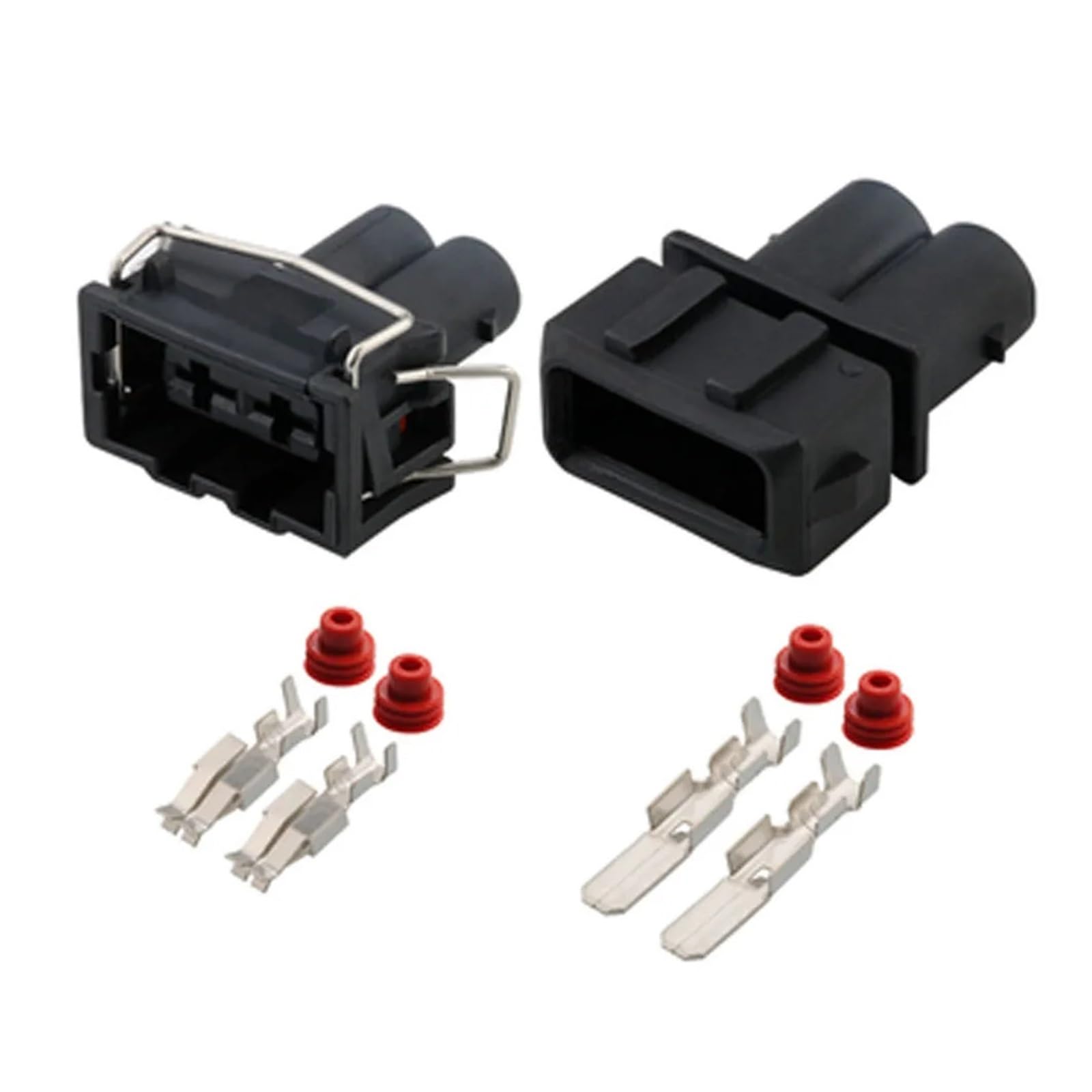 UHNYTRV 2 Pin 357972762 357972752 Auto-Elektronik-Lüfter, Kraftstoffeinspritzer-Zündspulen-Stecker(Female,5 Sets) von UHNYTRV