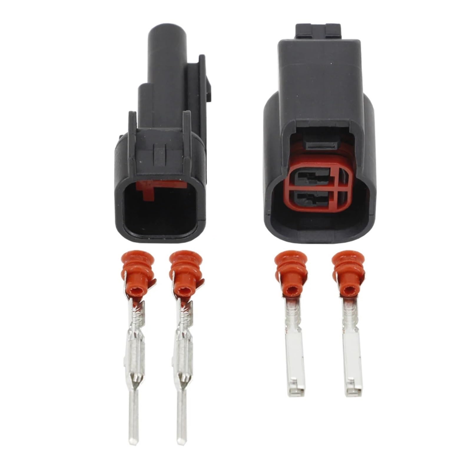 UHNYTRV 2 Pin Auto Injektor Stecker Stecker Injektor Plug-in Fahrzeug Mit Terminal DJ7023C-1,5-11/21(5 Sets) von UHNYTRV