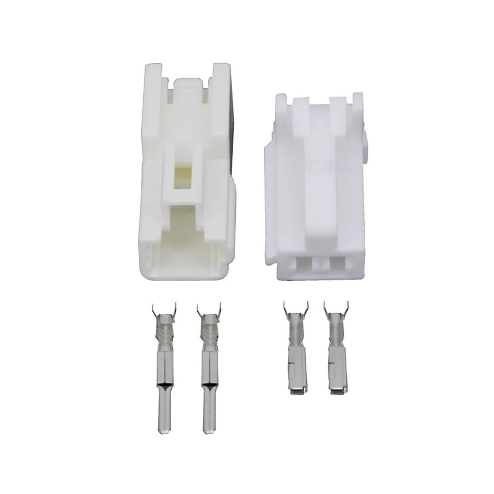 UHNYTRV 2 Pin PA66 Weibliche Und Männliche Auto Kabelbaum Stecker Auto Licht ABS Sensor Stecker Mit Terminal DJ7026A-2,2-11/21 2P(10 Sets) von UHNYTRV