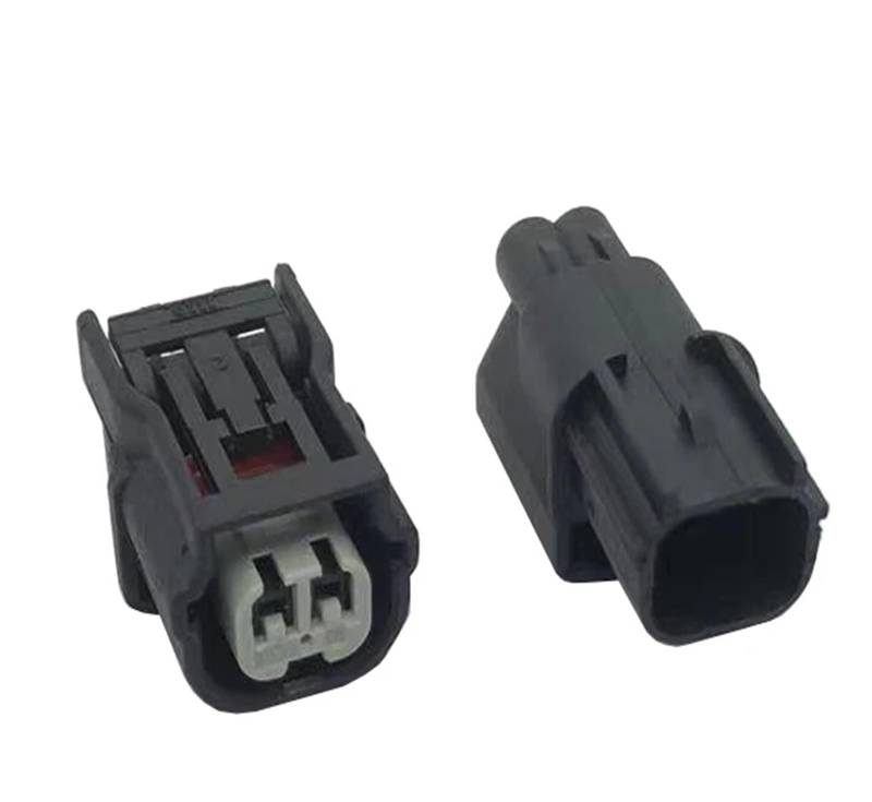 UHNYTRV 2 Sets 2 Pin Way HV 040 Männlich Weiblich Auto Stecker ABS Sensor Stecker Drücken Schalter Zündspule Anwendbar / 6189-7036 6189-6905(2p female A) von UHNYTRV