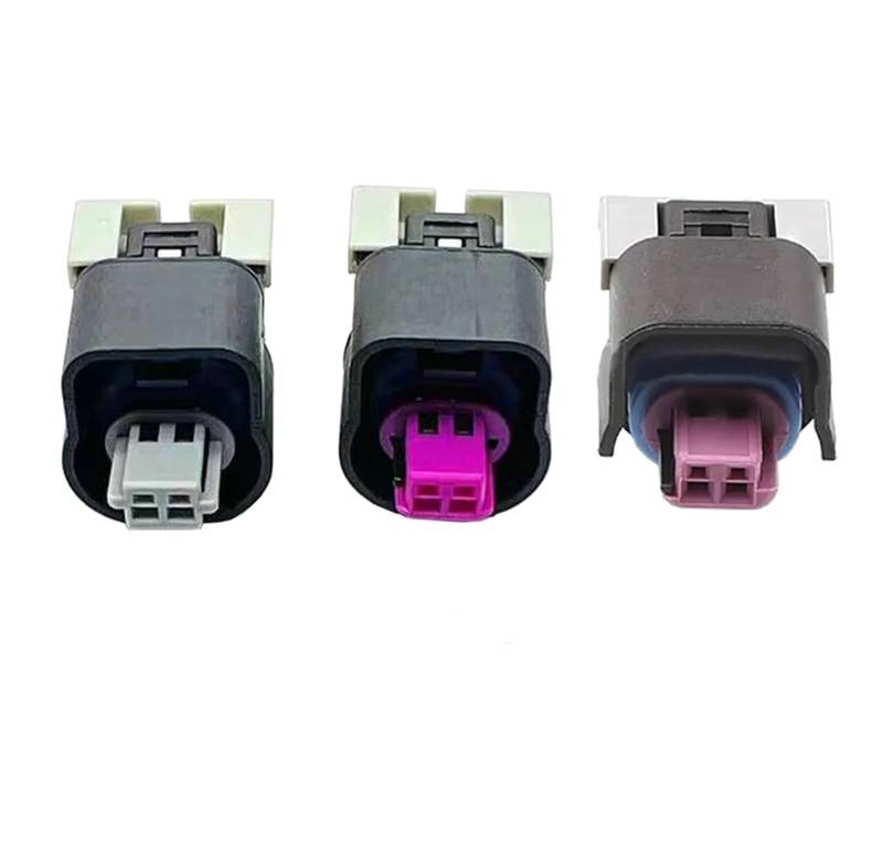 UHNYTRV 2-polig 15335987 15336004 Anwendbar auf GM Automotive-Stecker 15490464 Nockenwellen-Einlass-Auslass-VVT-Batterieventil-Magnetstecker(2p female A,1 set) von UHNYTRV