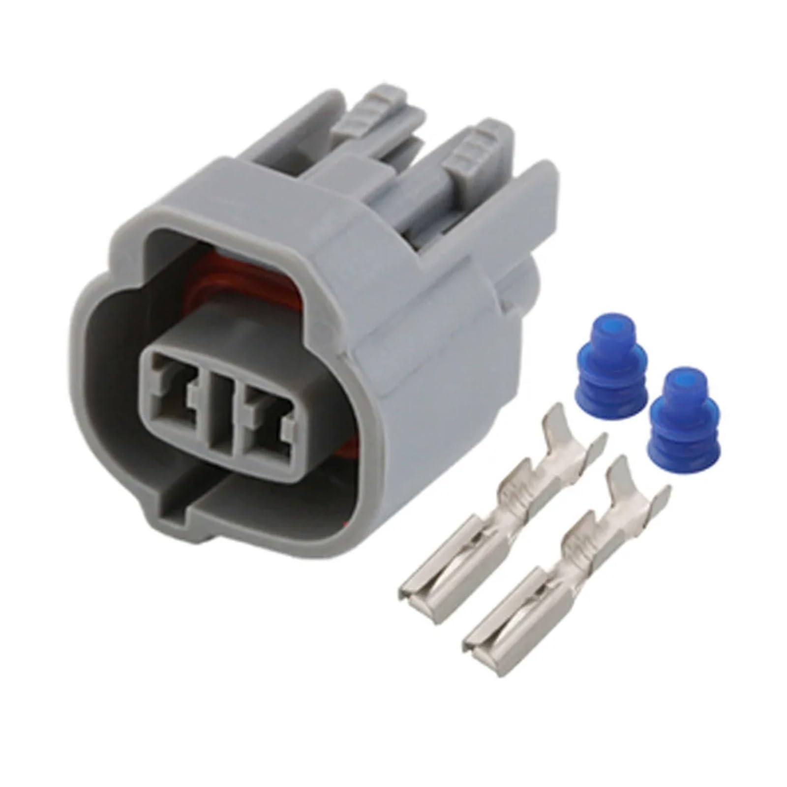 UHNYTRV 2-poliger 2,2-m-Öldüsenstecker, Nebelscheinwerfer, Positionslichter, Rückfahrradar-Stecker-Anschluss DJ70221Y-2.2(Female,20 Sets) von UHNYTRV