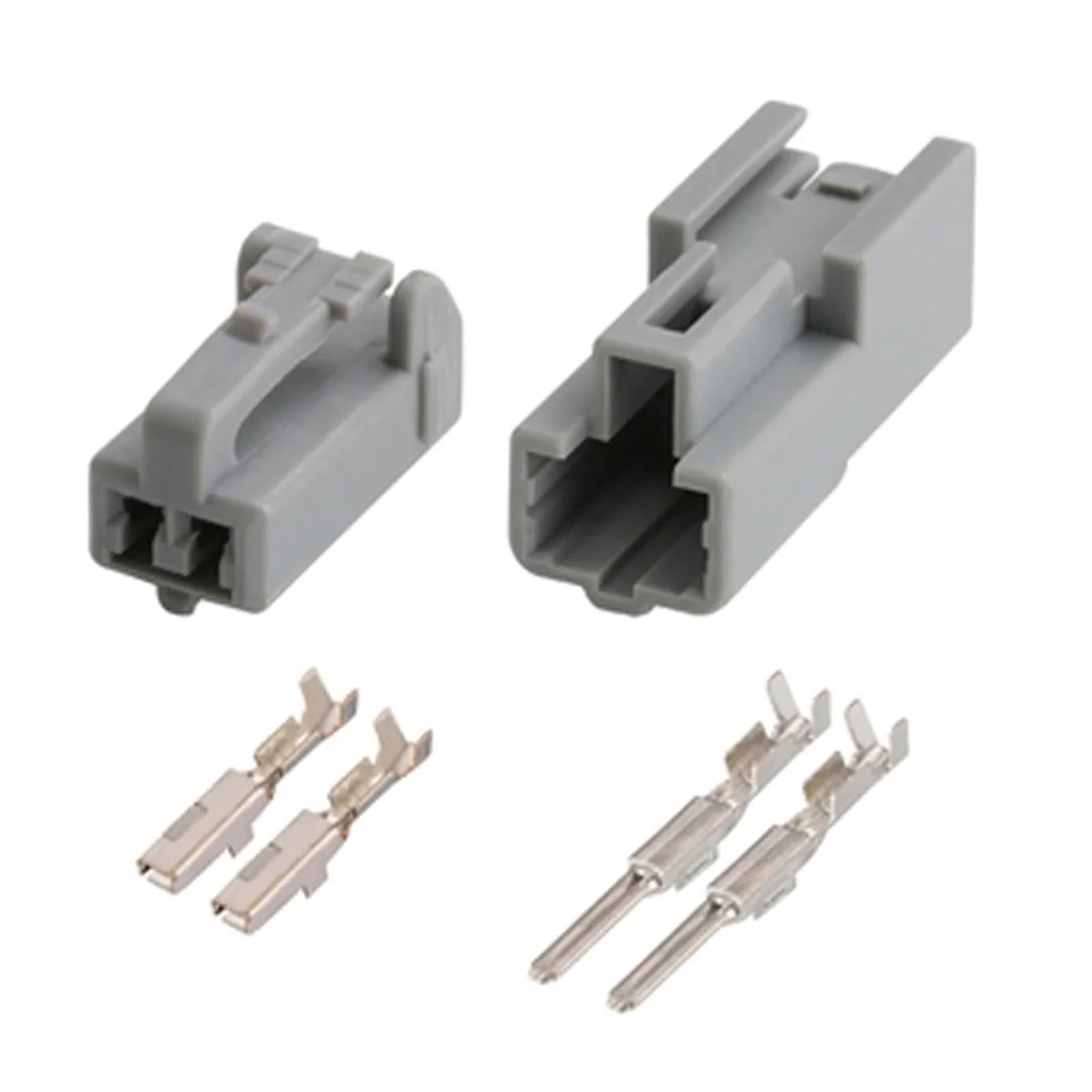 UHNYTRV 2-poliger 2,2-mm-Leselampenstecker, elektrischer Sitz, ABS-Sensor, Hochton-Lautsprecheranschluss, anwendbar auf H6 usw.(Male and Female,20 Sets) von UHNYTRV