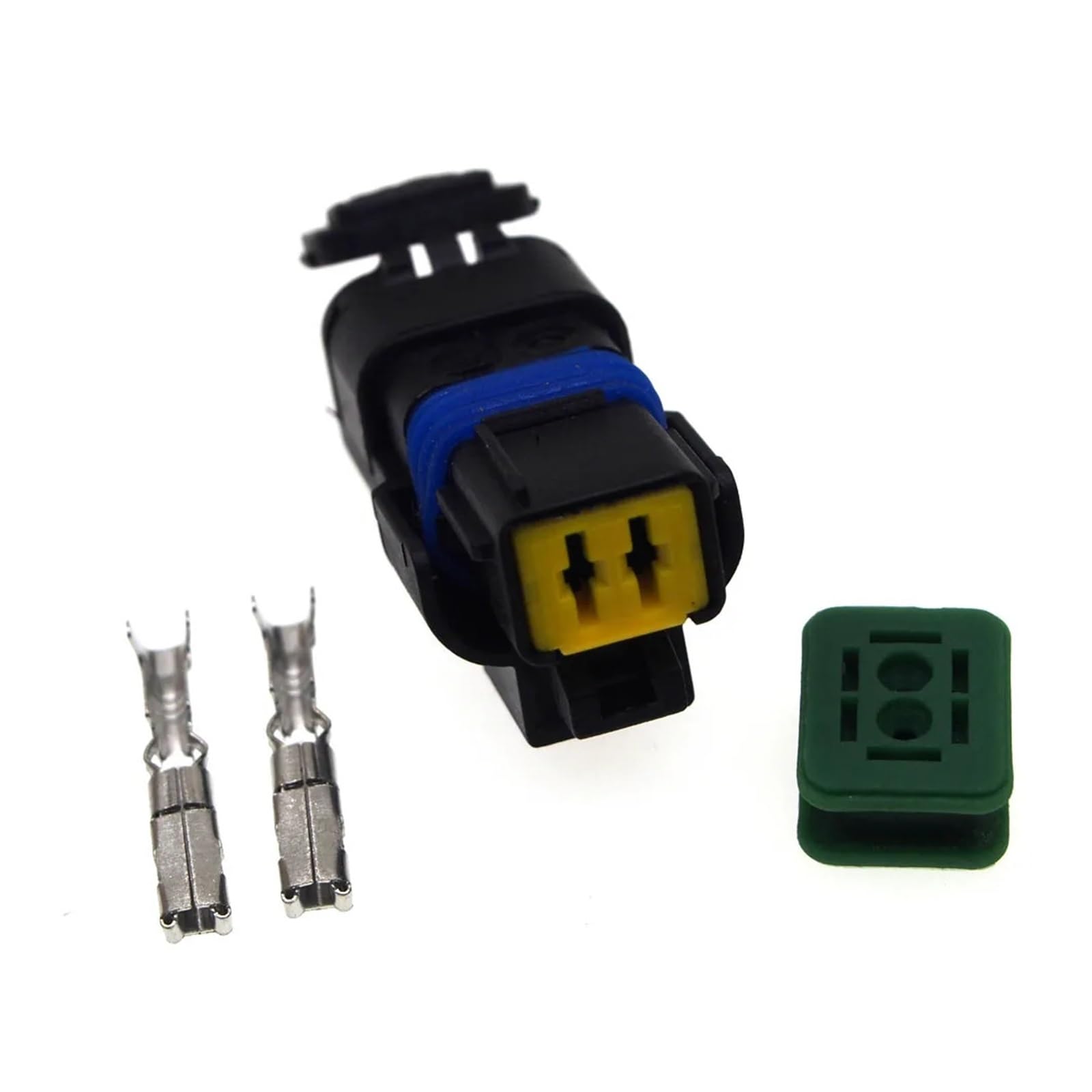 UHNYTRV 2-poliger FO-Blinker-Stecker, FO-Lampenfassung, FCI-Auto-Sensor-Stecker(5 Sets) von UHNYTRV