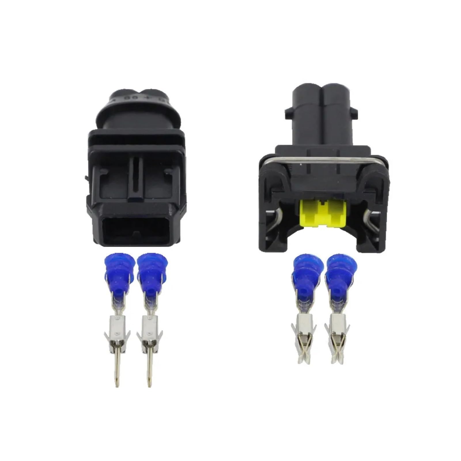 UHNYTRV 2-poliger wasserdichter Kfz-Stecker mit Anschlussstecker DJ7023C-3.5-11/21 Kabelbaumstecker 2P(5 Sets) von UHNYTRV