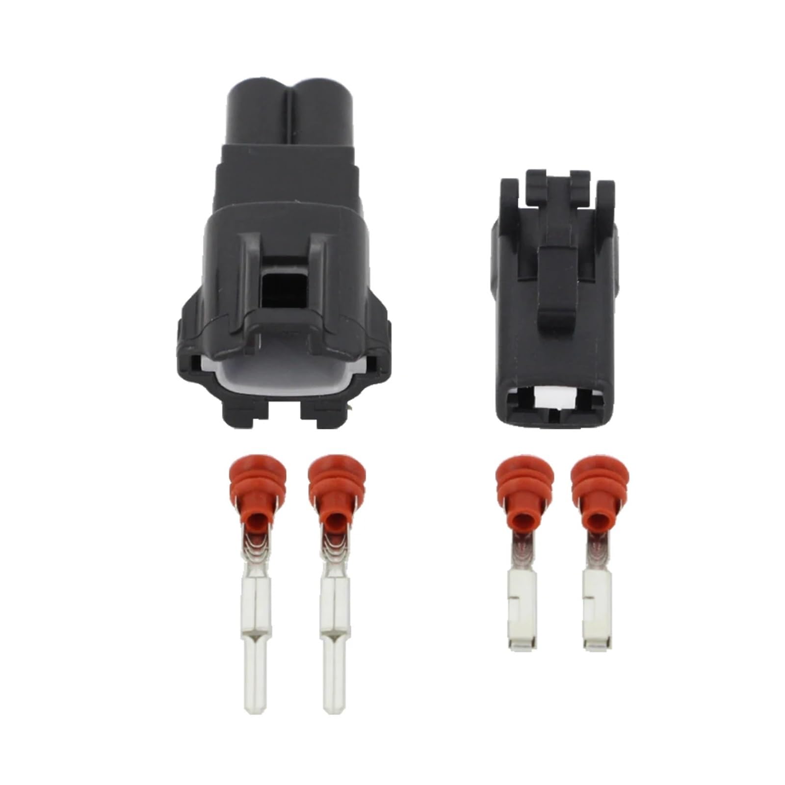 UHNYTRV 2-poliger weiblicher und männlicher automatischer wasserdichter elektrischer Kabelbaum-Stecker-Sicherungskasten mit Anschluss DJ70219Y-2.2-11/21 2P(10 Sets) von UHNYTRV