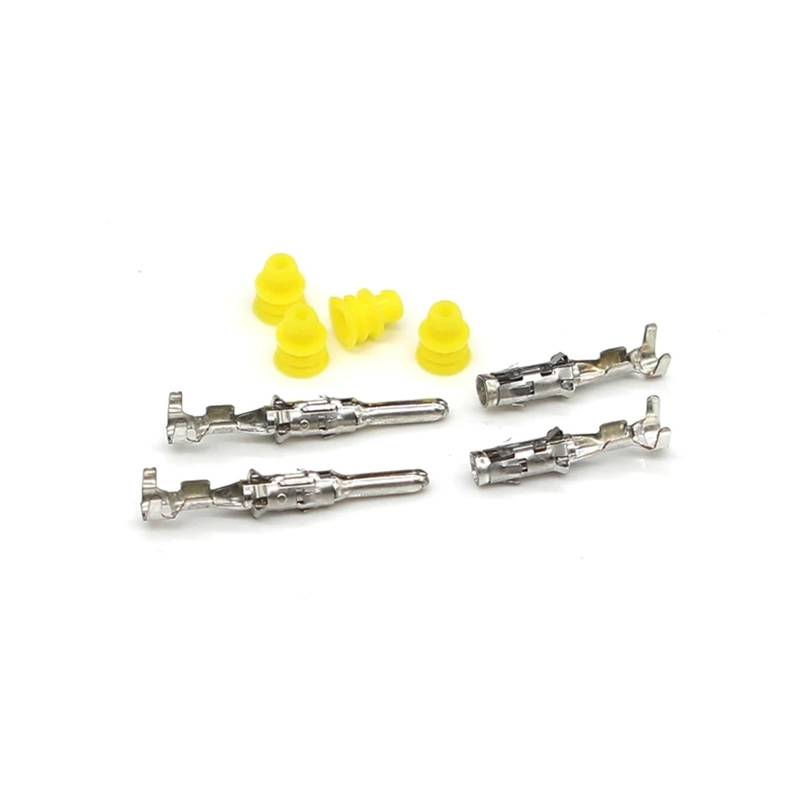 UHNYTRV 2Pin 1-967402-3 1-1719434-3 Runder wasserdichter Steckverbinder 2,5 mm Kfz-Steckverbinder männlich weiblich Kabelanschluss Sensorstecker(Terminal set) von UHNYTRV