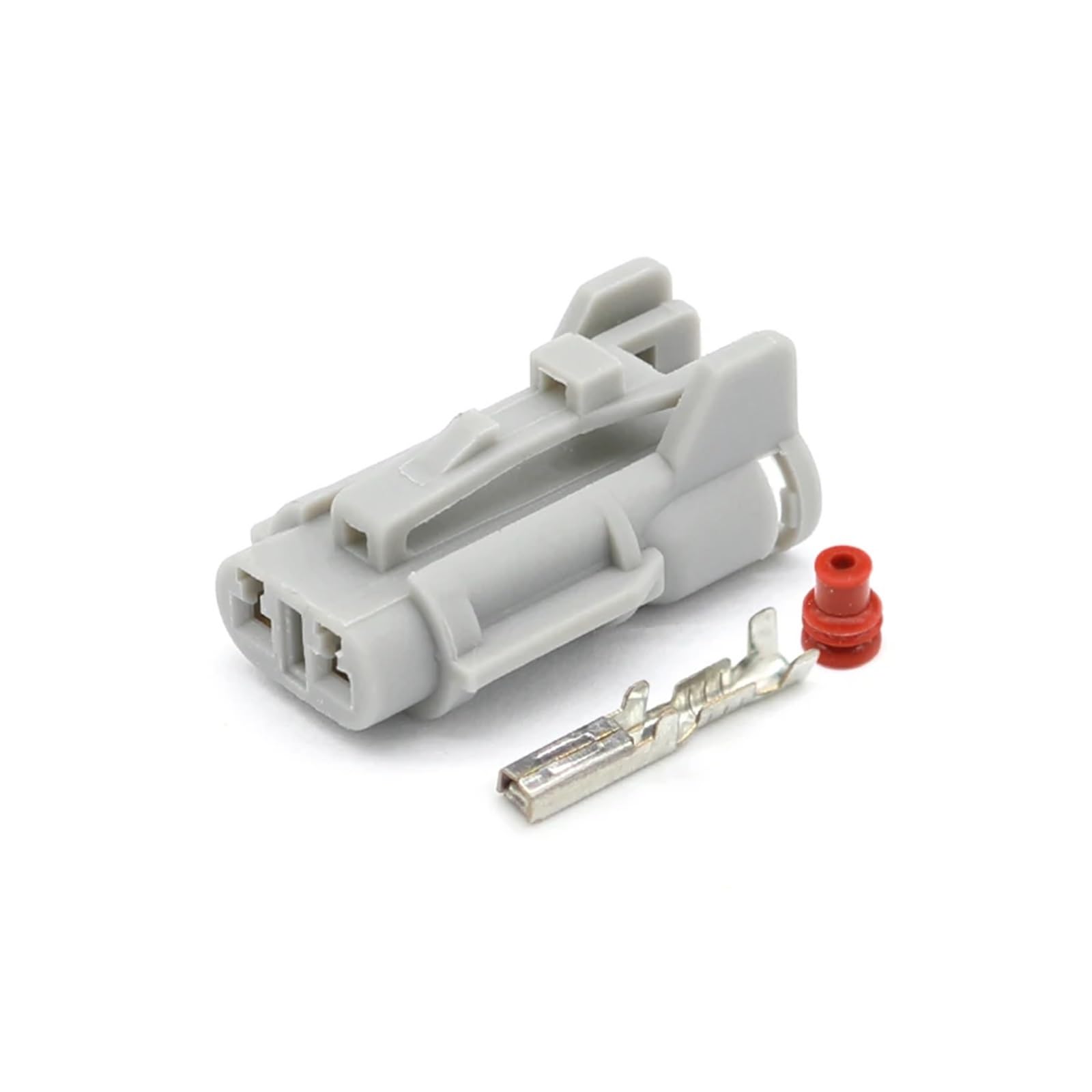 UHNYTRV 2Pin MG640322-4 MG610320-4 SWP Series Männlich Weiblich Graues Gehäuse Wasserdichter Automobilstecker Zusätzliches Terminal und Dichtung (Female Set) von UHNYTRV