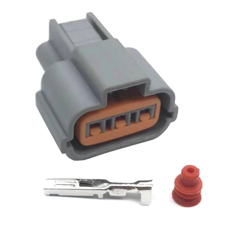 UHNYTRV 3-poliger automatischer wasserdichter Stecker, Sensor, elektrische Verkabelung, Kabelstecker PU465-03127, anwendbar auf EVO 7 8 9 Zündspulenstecker von UHNYTRV