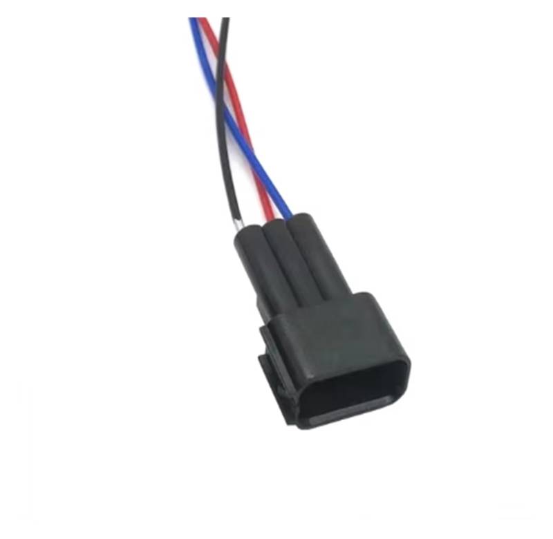 UHNYTRV 3-poliger wasserdichter CRV-Hochspannungs-Zündspulen-Automobilstecker/K-Serie S2000 mit 15 cm 18AWG(3p male,10 sets) von UHNYTRV