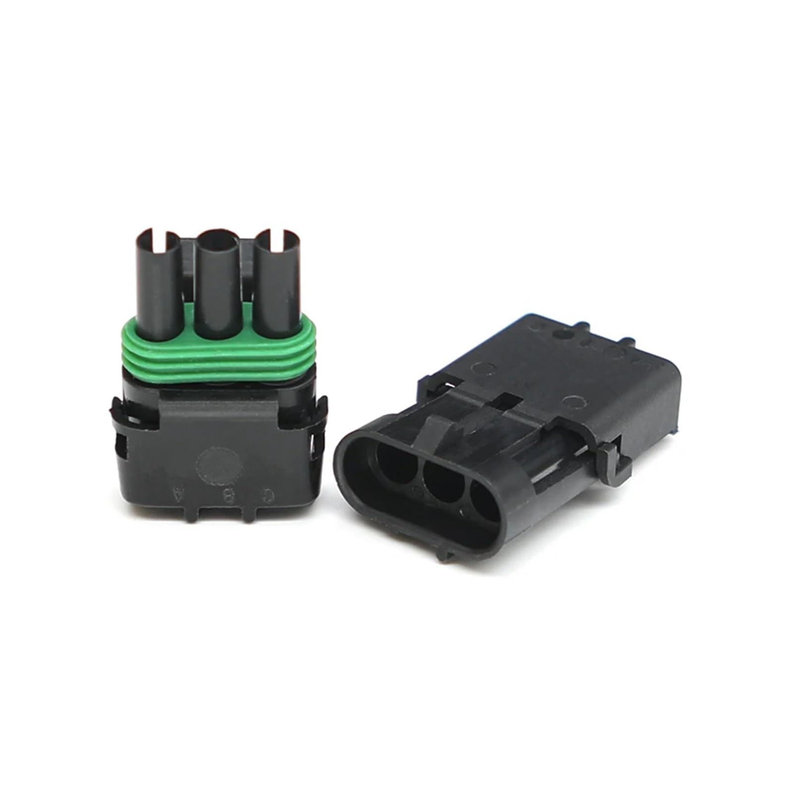 UHNYTRV 3Pin 12015793 12010717 Automotive Wasserdichte Anschlüsse Gehäuse 2,5mm Sensor Harness Stecker Zusätzliche Terminal Und Dichtung(Terminal seal) von UHNYTRV