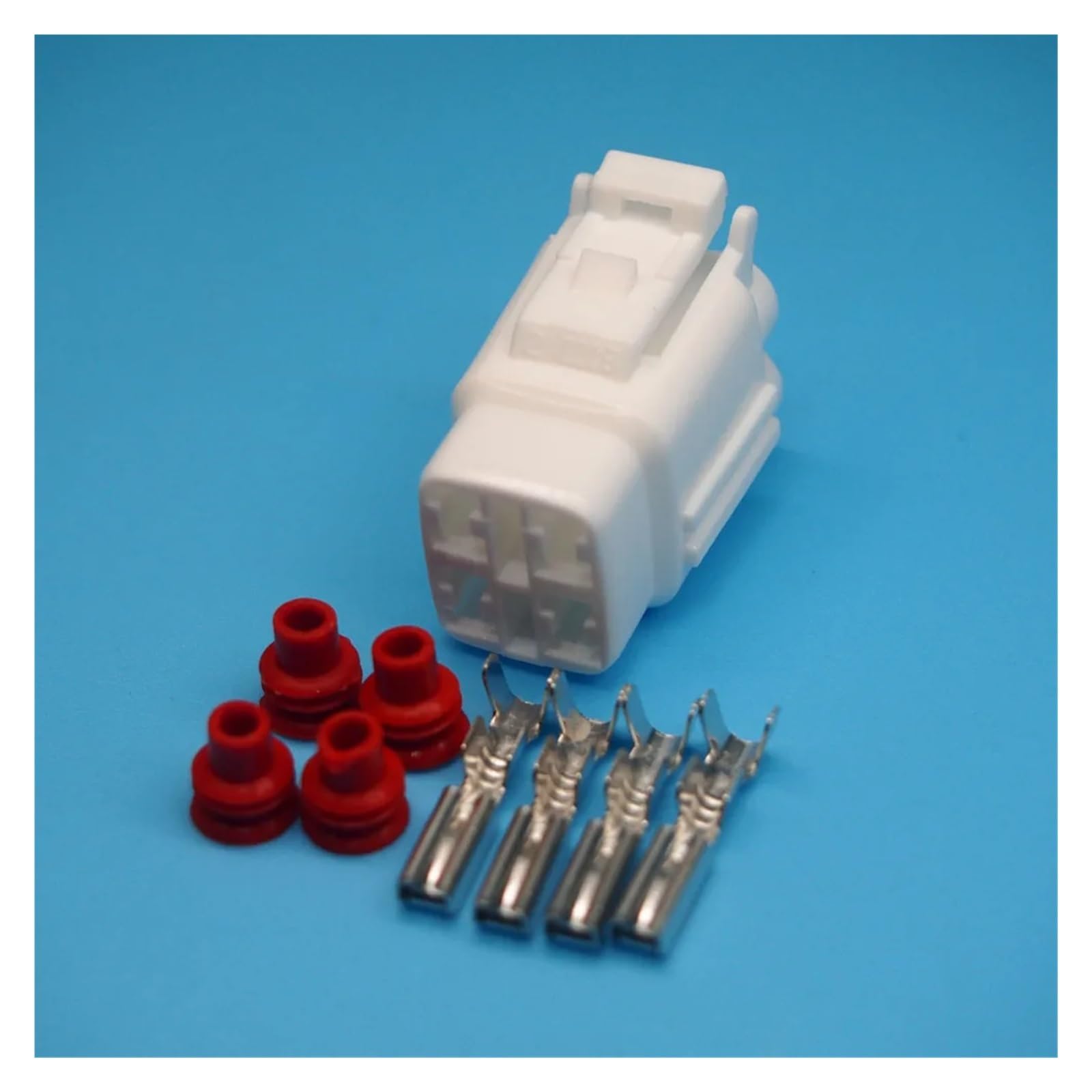 UHNYTRV 4-poliger 6188-0004/6180-4771 Auto-Tagfahrlicht-Stecker, Auto-Kabelbaum-Stecker(Female,20 SETS) von UHNYTRV